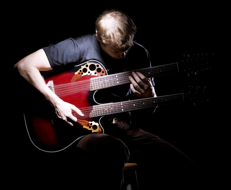 Ian Ethan Case Chitarra Acustica Doppio Manico 18 corde (Acoustic double-neck guitars) IMAGE